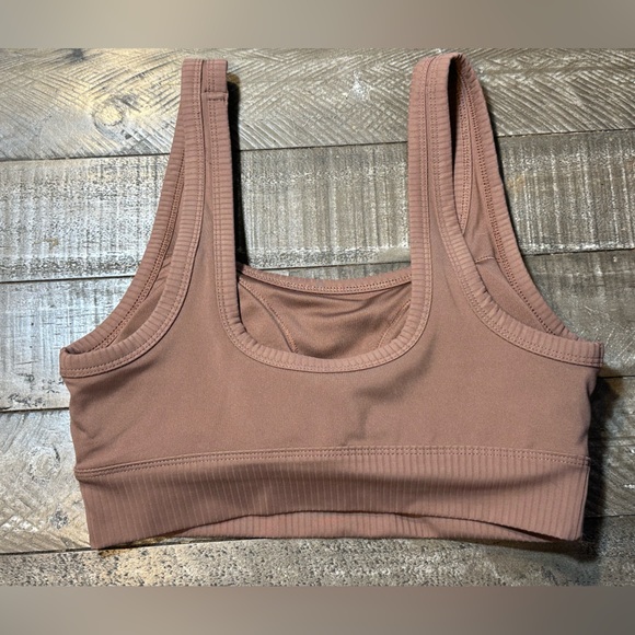 "New with Tags XS Brown Avia Padded Sports Bra -for Your Active Lifestyle" - Picture 6 of 9
